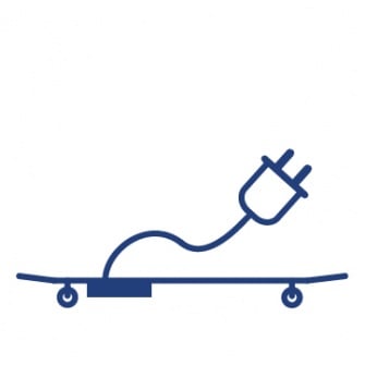 Polnilec za hoverboard in Unicycle