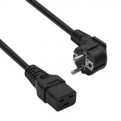 Napajalni kabel CEE 7/7 / IEC C19 AK-UP-01S CU 3x1.5mm² 1.8m